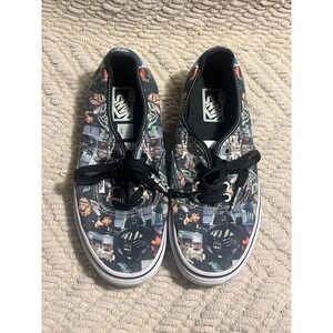 RARE 2014 Vans x Star Wars Authentic A New Hope Film Collage Movie Print 7M/8.5W